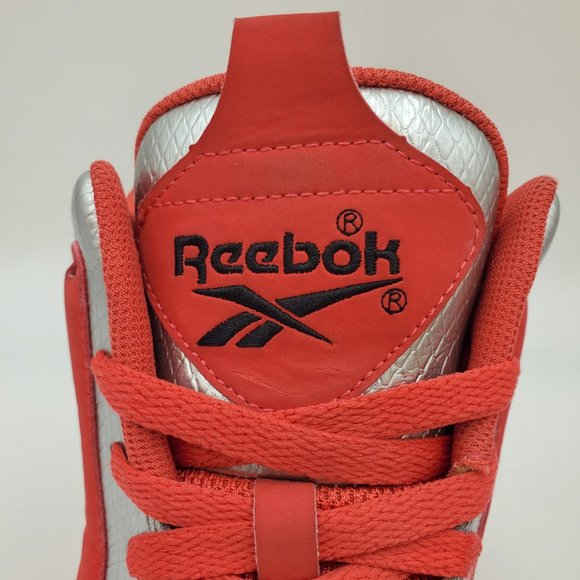 Reebok | Kamikaze 2 Mid | Red/Silver | 2013 | Size 8.5 - Picture 4 of 8